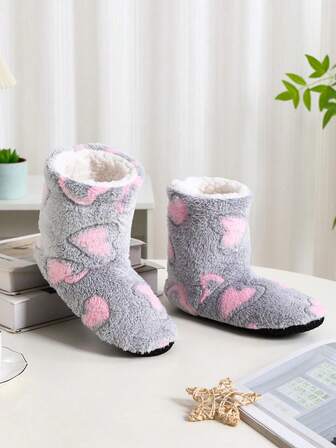 2025 Autumn/Winter Adult Indoor Slippers, Non-Slip, Thermal-Lined, Thick, Warm Indoor Shoes For Men & Women