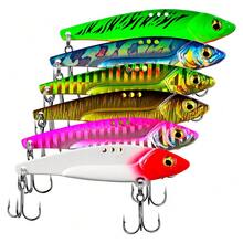 1pc/5pcs 7g/10g/12g Sinking Long Cast VIB Metal Lure, Fishing Bait For Largemouth Bass - Multicolor - View 4