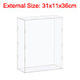 Clear 12.2x4.3x14.1 Inch