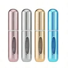 Perfume Bottle 4pcs 5ml Portable Refillable Perfume Atomizer Spray Bottle Fragrance Pump With Travel Case - 彩色 - 查看 6