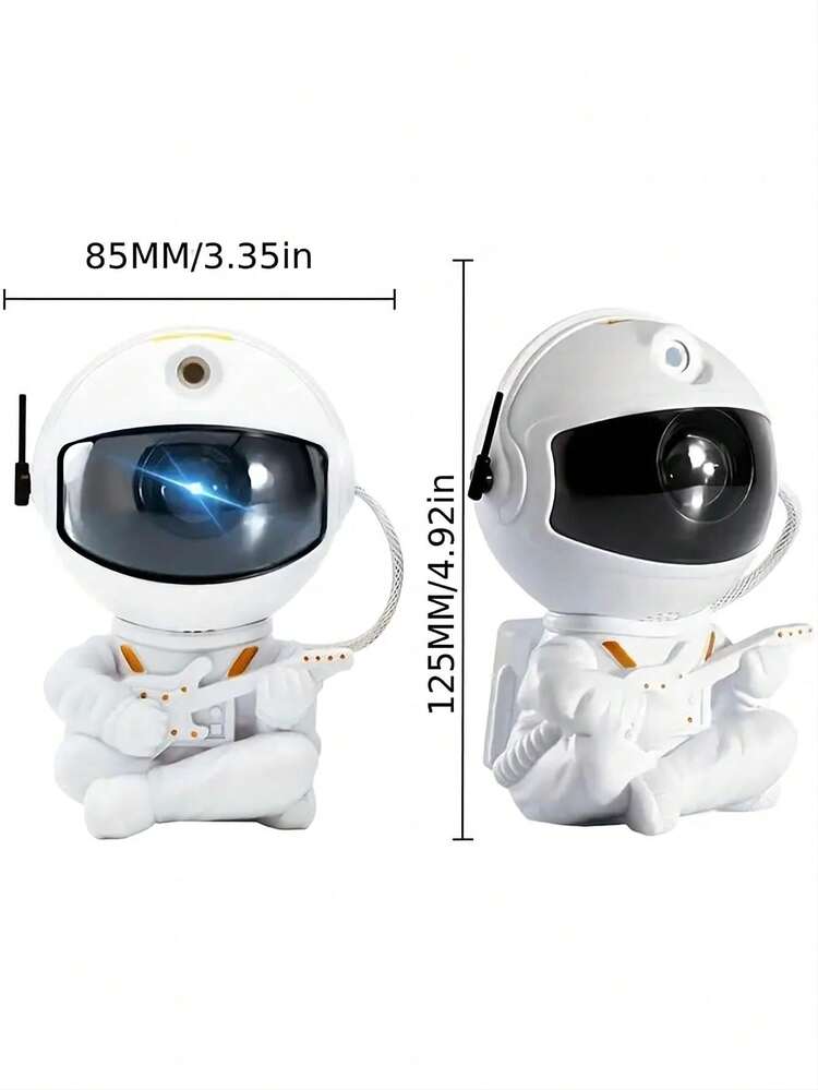 1件太空人星系星球氛圍燈 360°可調 遙控操作 可調光與變色 適合臥室、派對、居家裝飾 - 彩色 - 查看 7