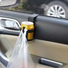 Car Cup Holder, Door And Window Hanging Beverage Holder, Portable Universal Car Cup Holder, Can Place Water, Coffee, Juice Bottles And Bottle Opener Design, Enlarged 3.15 Inches With Hook Hand Sanitizer Bottle Holder / Cup Holder