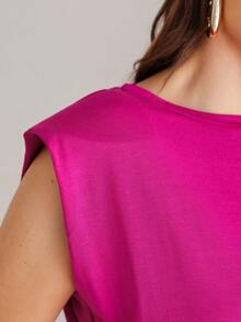 Women Tank Tops & Camis - Rose Red - View 5