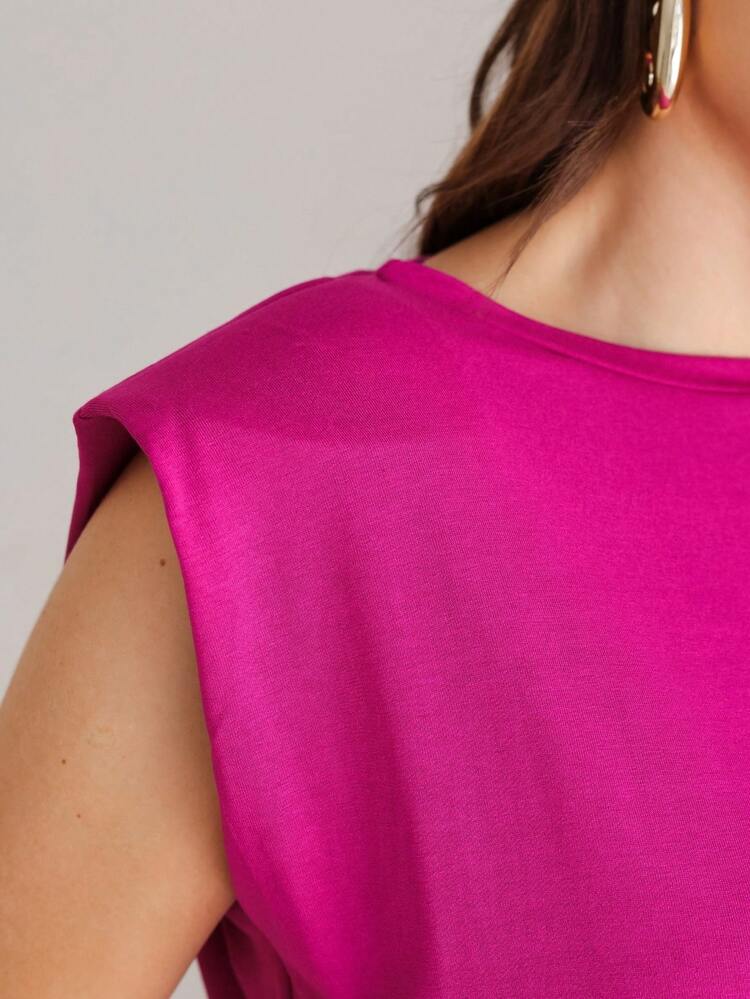 Women Tank Tops & Camis - Rose Red - View 5
