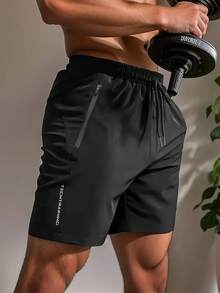 Męskie spodenki sportowe na świeżym powietrzu, spodenki treningowe do biegania