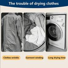 6个羊毛烘干球，适用于洗衣机，可加快衣物烘干速度，防止衣物缠绕打结，保持衣物柔软洁净。可在家中、公寓使用，或作为送给母亲和祖母的日常礼物。 - 彩色 - 查看 6