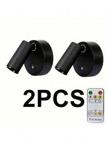 1/2 Pcs LED Spotlights - Rechargeable, Dimmable Floor Lamp With Touch Control, USB Powered, Ideal For Art & Plant Display, Includes Light Source, Suitable For Different Room Types, Simple Warm Bedroom Lighting - Multicolor - View 17