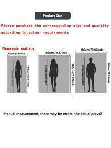 1pc Geometric Pattern Waterproof Shower Curtain Home Bathroom Decor Fall Decor Bathroom Accessories Back To School - Gold - View 6