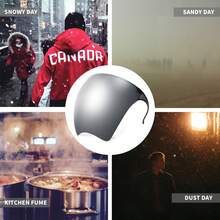 Full Cover Face Visor Protective Glasses Mirror Shield Sunglasses Anti Fog CK2781 - 009 - Xem 6