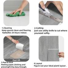 10 件/套 51cmx15cm 复古木纹自粘防滑地板贴纸，撕下并粘贴 DIY 防水壁纸，防油厨房瓷砖贴纸，适用于厨房、卧室、浴室、餐厅、客厅、台面家具礼物生日毕业房间装饰家居装饰墙壁装饰浴室装饰卧室装饰房间装饰用品客厅装饰房屋装饰家居装饰客厅墙壁艺术墙纸墙贴墙贴厨房配件厨房用品厨房装饰地砖地板地砖自粘地砖撕下粘贴 - 彩色 - 查看 7