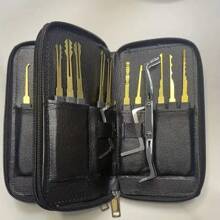 24pcs Precision Hook And Pick Tool Set, Portable Stainless Steel Repair Tools, Lock Repair And Pick Tools, Locksmith Tools For Home Use. - 24pcs - View 1