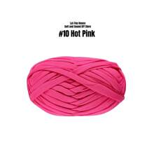 Premium Polyester T-Shirt Fabric Crochet & Knitting Yarn - 1Pc, 100G Each, 30m Length - Ideal For DIY Projects, T-Shirts, Slippers & Baskets, Fabric Strip Handmade Weaving Diy Bag, Shoe, Carpet, Organizing Basket Thread