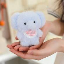 1pc Halloween Ghost Plush Doll Cute Pet Animal Stuffed Doll Pendant, Soft Plush Mini Animal Elephant Rabbit Sheep Penguin Bear Doll Keychain Backpack Decor, Gift For Women, Halloween