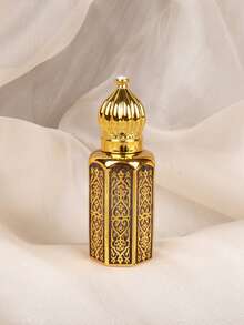 12毫升玻璃精油滚珠瓶，配不锈钢滚珠 - 可重复灌装旅行香水瓶，奢华礼品（皇冠盖，椭圆形设计）| 芳香疗法及送礼必备美容单品 - 彩色 - 查看 13