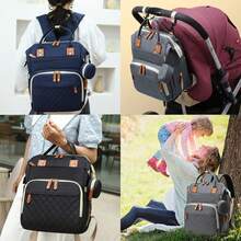 Diaper Bag Backpack Baby Bag, Baby Girl Boy Diaper Bag For Dad Mom, 16 Pockets, Pacifier Case, Large Diaper Bags Unisex For Travel - Multicolor - View 7