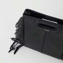 Retro PU Leather Women Shoulder Bag Black Envelope Messenger Bag Luxury Design Wallet Handbag