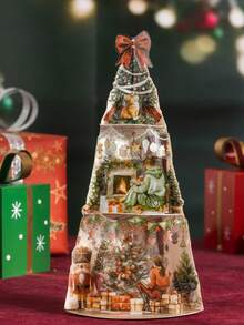 18 adesivos recortados com tema de Natal, material duplo, adequados para scrapbooking, presentes, escritório, casa, etiquetagem, etiquetas, sala de aula, brinquedos, agenda de estudantes, decoração vintage criativa faça você mesmo