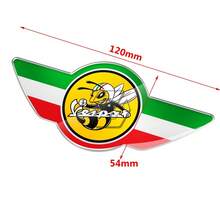 3D Resin Motorcycle Body Sticker For Vespa Decal - A - View 3