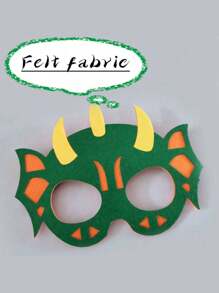 12 Stücke Dinosaurier Masken Party Geschenke für Tyrannosaurus Rex, Stegosaurus, Pterodaktylus, Triceratops, Einhorn Drachen Augen Masken Requisiten, Halloween Party Kostüme, Masken