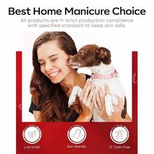 Cat Eye Gel Nail Polish Set, 6 Colors 9D Glassy Cat Eye Glitter Gel Polish Black Red Purple Blue Silver Brown Nail Polish All Seasons With Magnet Soak Off Led DIY Salon Gift-842643 - AA7RubySparks - 查看 8