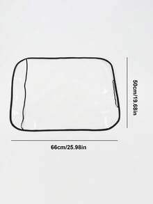 1 szt. Przezroczysty ochraniacz na oparcie fotela samochodowego – antypoślizgowy, wodoodporny, chroniący przed zabrudzeniami, chroniący tylne siedzenia przed kurzem, zarysowaniami i rozlanymi płynami, uniwersalny do sedanów i SUV-ów, łatwy montaż - Czarne - Zobacz 8