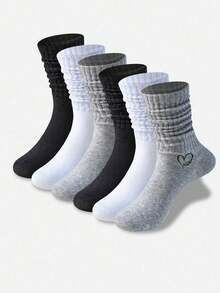 40只/30只/24只装男女通用舒适运动袜，适合运动和训练，女士长袜，适合休闲和商务穿着，抗菌、柔软、黑白配色，防臭、吸湿排汗、轻便透气，适合秋冬季节，另有20只/10只/8只/6只/4只/2只装可选。透气性极佳。 - 彩色 - 查看 3