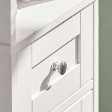 SoBuy Tall Cabinet FRG236-WN - White - View 8