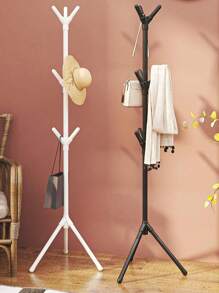 1 pieza Perchero de pie con estilo de rama de árbol sencillo para el hogar, perchero de pie multifuncional para decoración de sala de estar, dormitorio, decoración de festividades, decoración del hogar, decoración de dormitorio, percha para vestidos, pantalones, zapatos, jeans, botas, faldas, decoración de primavera, minimalista, tops de verano