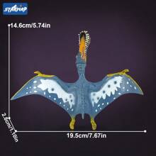 [Tem certificado infantil] Brinquedo modelo de dinossauro realista, estatueta de animal selvagem, brinquedo sensorial e presente de festa, adequado para decoração de quarto de crianças ou meninas e meninos