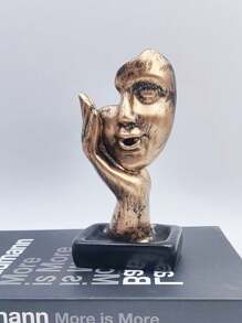 1 Stück Harz Räucherstäbchenhalter, multifunktionaler Harz Statue Dekor, Rückfluss Räucherstäbchenhalter Wasserfall Räucherstäbchenständer, abstrakte menschliche Skulptur Kunst Dekoration, geeignet für Heim-Dekoration, Esszimmer-Dekoration, Geschenk (Räucherstäbchen nicht enthalten)