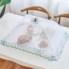 1/2/3件装食物罩，可折叠餐桌食物罩，防尘防蝇家用蔬菜罩伞，多边形防蚊厨房罩