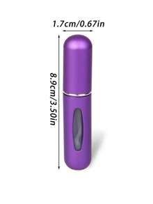 1/3pcs 5ml Bottom Filled Perfume Bottle, Refillable Spray Bottle, Portable Cosmetic Container Perfume Bottle Perfume Refillable Bottle
