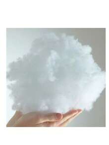 2 chiếc gối tựa trang trí, gối vuông cho ghế sofa, giường và ghế dài - trắng - Xem 4