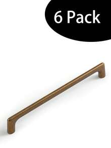 Juego de 2/6/12 piezas de tiradores/pomos/agarraderas de gabinete de cocina vintage de bronce - Tiradores de cajón de metal para gabinetes de dormitorio y cocina, herrajes de gabinete pintados en acabado antiguo de aluminio