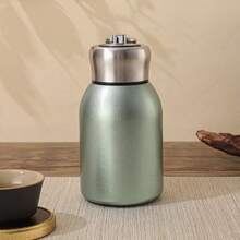 1个300毫升不锈钢杯，迷你便携式保温水瓶，适合学生使用 - 彩色 - 查看 5