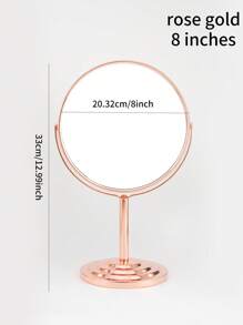 1pc Makeup Mirror, Desktop Minimalist Large Princess Mirror, Dual-Sided Magnifying Mirror, Suitable For Dorms & Vanities,Makeup,Cheap,Room Decor,Vanity,Travel,Bedroom,Makeup Accessories,Mirror,Vanity Mirror,Cheap,Stocking Stuffers,Makeup,Makeup Tools,Cheap Stuff,Gifts,Gifts For Women,Christmas Gifts - Multicolor - View 14