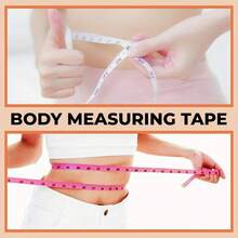 1pc Portable Measuring Tape Self-Tightening Body Measuring Ruler For Measuring Body, 60 Inches/150 Cm, Strong Durability, Reusable, Beautiful Appearance, Small Size And Light Weight, Easy To Carry And Convenient To Use
