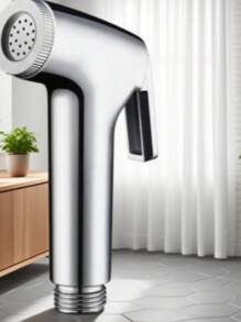 马桶冲洗器，高压手持式浴室喷枪 - 圣诞礼物之选，清洁马桶，个人卫生，浴室冲洗器配件，便携式马桶清洗器，度假屋浴室配件，浴室工具 - 銀色 - 查看 3