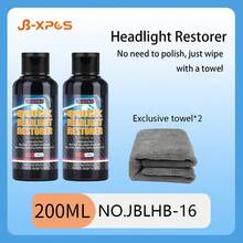 JB-XPCS Car Headlight Restoration Cream, No Need Grinding, Headlight Oxidation Cleaning Agent, Lens Discoloration Polishing Agent, Headlight Refurbishing Tool, Polishing Cream - Black - View 18