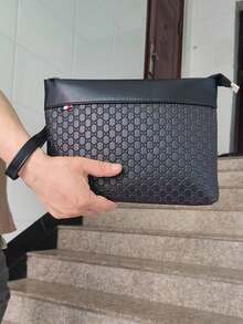 Borsa di alta qualità per uomo, borsetta in pelle di lusso, borse da uomo di marca di lusso, borse da uomo alla moda, portafoglio da viaggio casual, borse da ascella di design