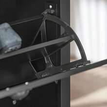 SoBuy Shoe Cabinet FSR87-BR - Black - View 7