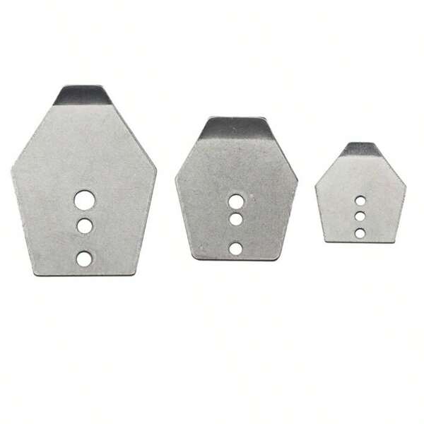 Pack Of 40 DIY Standard Swim Jig Dancer BladesShakee Spinner Blades Mag Jig Dancer Blade