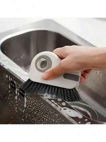 2-in-1 Fensterführungsreinigungsbürste - Abnehmbare Tür- und Fensterbankreiniger, Glaseckenreiniger und Kunststoffspaltenwerkzeug