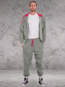 Khaki/Red