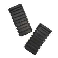 Baseno Par de gomas posapie delantero FT125 FT150 refacción moto piezas de goma para reposapiés delantero resistente antideslizante accesorios de motocicleta fácil instalación repuestos originales - A - Ver 4