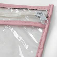Kit Of 8 Multipurpose Maternity Bags Travel Bag Organizer With Zipper Toiletry Bag - 淺粉色 - 查看 2
