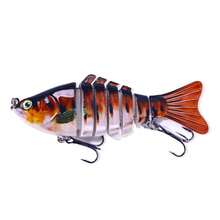 7-Section 10cm Multi-Jointed Fishing Lure, Minnow Hard Bait, Hengjia VIB Fishing Lure - Multicolor - View 19