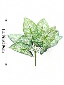 2件套热带植物套装 - 人造绿萝,适合家居、办公室、花园装饰 - 非常适合婚礼、周年纪念日和节日 - 室内/室外均可使用,不含花盆,是房间、家居、厨房、婚礼装饰的理想之选 - 彩色 - 查看 9