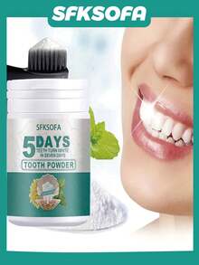 牙齿美白挑战！5天牙粉，7天亮白开始 - 彩色 - 查看 2