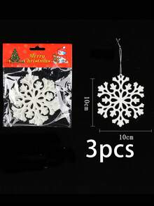 Handmade White Snowflake Decorations, Christmas Hanging Snowflakes With String, For Winter Christmas Tree Decor, Craft Snowflakes Home Decor Christmas Decorations Room Decor